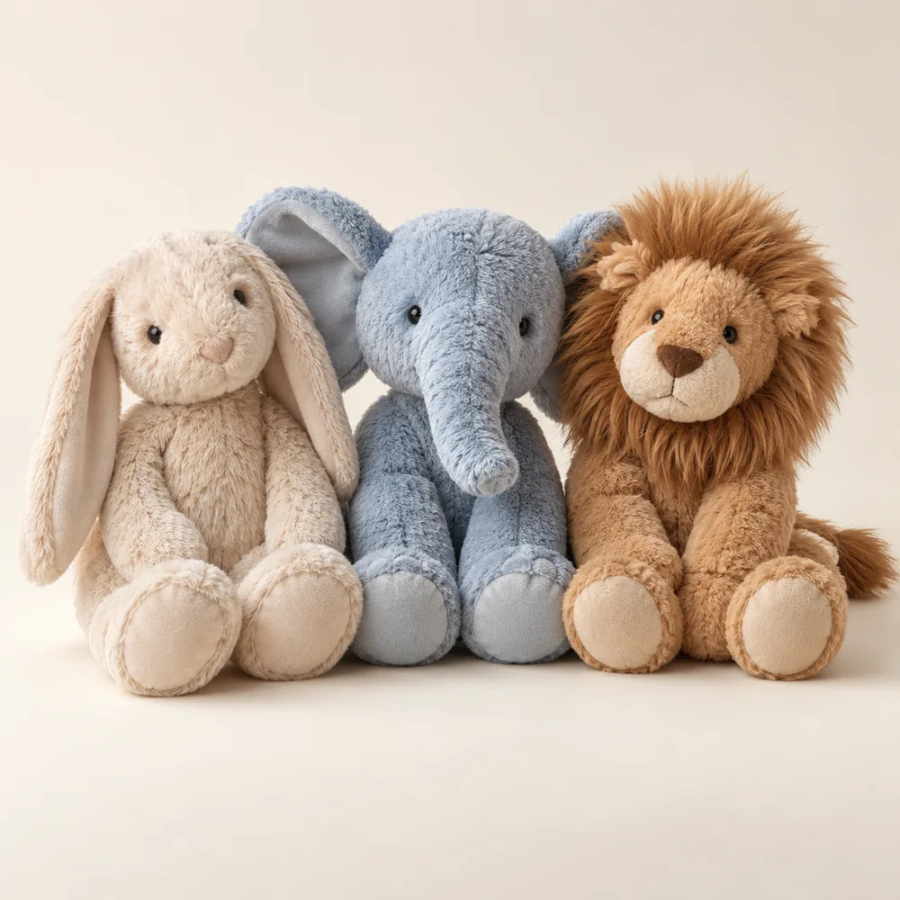Animal plush design